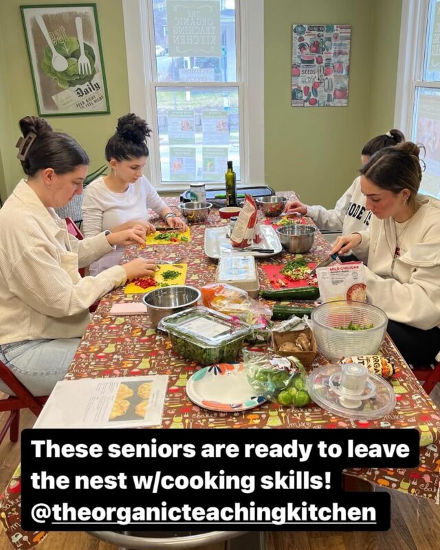 In a blink of the eye, your kids will be leaving the nest. Send them off with #essentiallife skills. #cookingclass #teenscooking #healthylifestyle #learntocook #learntocookhealthy