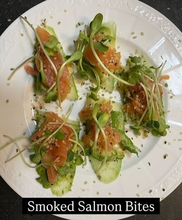 Power Breakfast Goals…
Starting the day strong with this clean, nutrient-packed combo:
✔️Smoked salmon
✔️Cucumber slices as the “toast”
🥑 Creamy avocado
✔️Fresh pea shoots for the perfect crunch

No bread, just pure fuel to kickstart your morning. High in omega-3s, healthy fats, fiber, and green goodness. Who says clean eating can’t be crave-worthy?

#CleanEating #PowerBreakfast #HealthyFats #NutrientDense #SalmonAvocado #GlutenFreeEats #MorningFuel #EatWellLiveWell #greengoddess #cleaneatingrecipes #healthyliving #healthyeating #cleaneatingideas