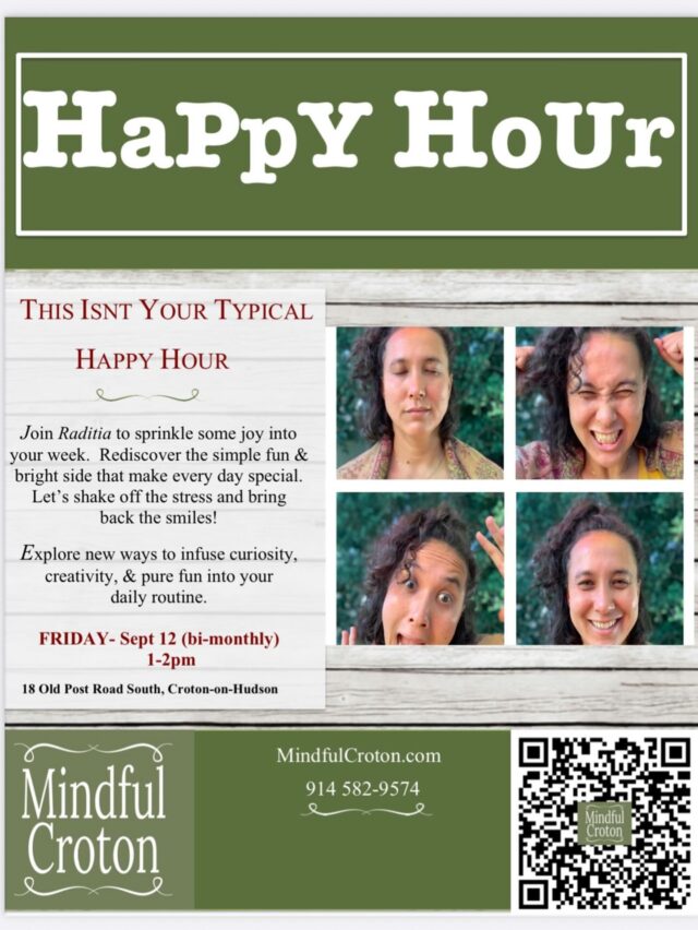 NEWSFLASH… ITS TIME FOR HAPPY HOUR, a 1-hour community gathering designed to uplift , connect, and support one another. Get ready to sprinkle some joy into your week! Join us for a vibrant, upbeat Happy Hour filled with laughter, creativity, while infusing some lightness and laughter into our routines!  Bi-Monthly starts Friday 9/12 1pm@theorganicteachingkitchen led by Raditia @mindful.being.llc Link in bio/events page. #wellness #laughoutloud #womeninspiringwomen #happyhourallday