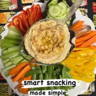 Homemade hummus paired with crunchy rainbow crudités today is one of my go to snacks. Here’s why, protein + fiber fuels your body, and keeps energy steady. No additives,  no mystery ingredients. This is one of the many delicious nourishing foods you’ll enjoy on my 21 day clean eating course starting Saturday where we will focus on simple upgrades, delicious easy recipes, and create habits that actually stick. If you’re ready to snack smarter feel better and reset your relationship with food DM or tap on the link in my bio. #cleaneating #weightlossjourney #brainhealth #smartsnacking #healthyfoodchoices