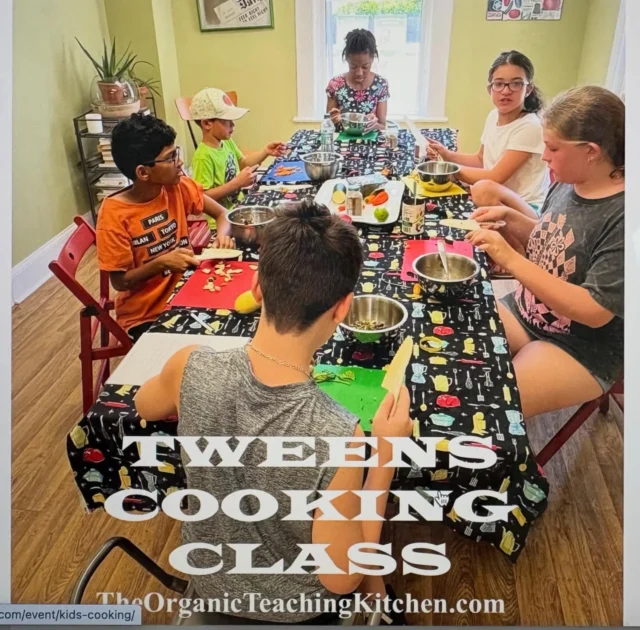 IN A BLINK OF THE EYE, your tween will be leaving the nest. Give them a head start on independence by teaching them one of life’s most essential skills, cooking.

Our in-person tween nutrition + cooking classes go beyond the basics. Your child will build confidence in the kitchen, explore new foods, and learn how to create simple, delicious, and healthy meals they’ll actually want to make. 2 SPOTS AVAILABLE . DM or https://theorganicteachingkitchen.com/event/kids-cooking/ 
#kidscookingclass #kidscooking #healthysnacking #crotononhudson